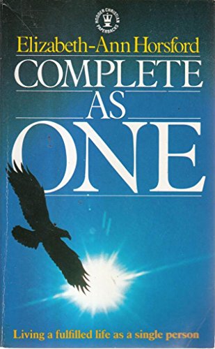 Stock image for Complete as One: Living a Fulfilled Life as a Single Person (Hodder Christian paperbacks) for sale by WorldofBooks
