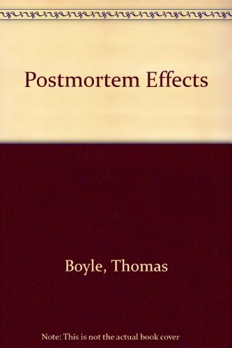 9780340417775: Postmortem Effects