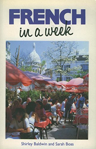 Beispielbild fr French in a Week (In a Week) zum Verkauf von Wonder Book