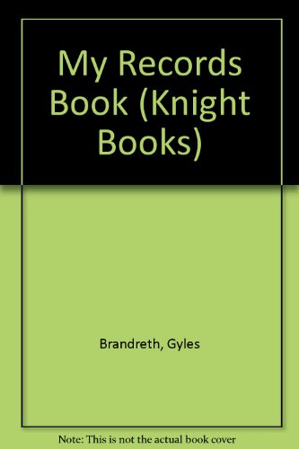 Beispielbild fr My Records Book (Knight Books) zum Verkauf von AwesomeBooks
