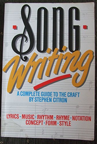 Imagen de archivo de Songwriting: A Complete Guide to the Craft a la venta por WorldofBooks