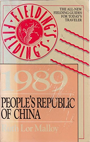 9780340489864: Fielding's People's Republic of China 1989