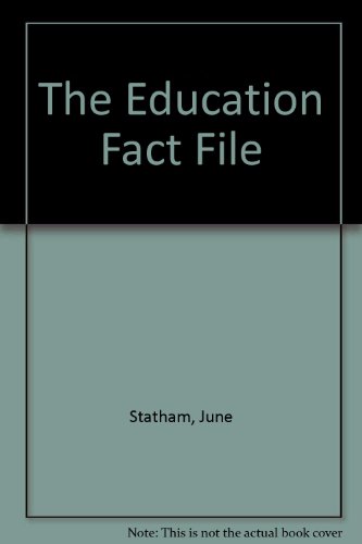 9780340492307: The Education Fact File: A Handbook of Education Information in the UK