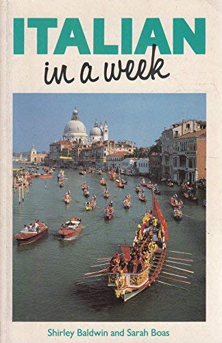 9780340494288: Italian in a Week (Headway Books)