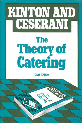 Beispielbild fr The Theory of Catering zum Verkauf von WorldofBooks