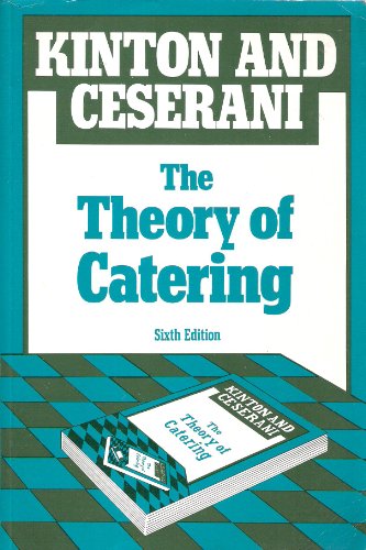 Stock image for The Theory of Catering for sale by AwesomeBooks