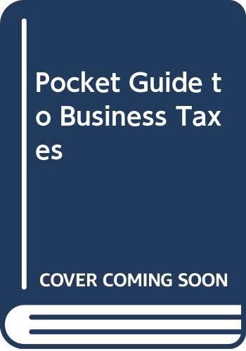 The Economist Pocket Guide to Business Taxes (9780340499160) by Sabine, Basil