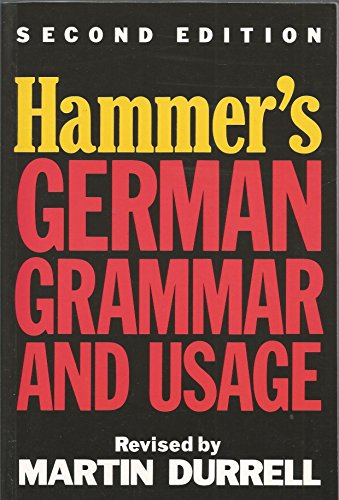 9780340501290: German Grammar and Usage