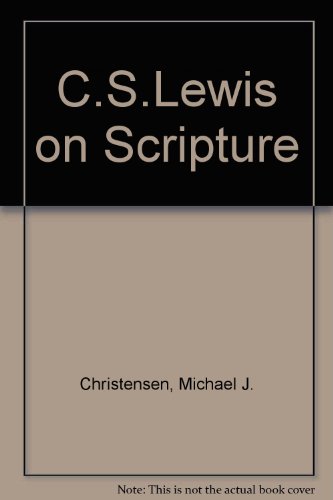 Imagen de archivo de C.S.Lewis on Scripture a la venta por WorldofBooks