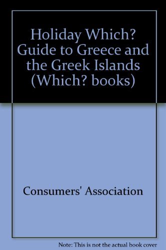 Imagen de archivo de "Holiday Which?" Guide to Greece and the Greek Islands a la venta por WorldofBooks
