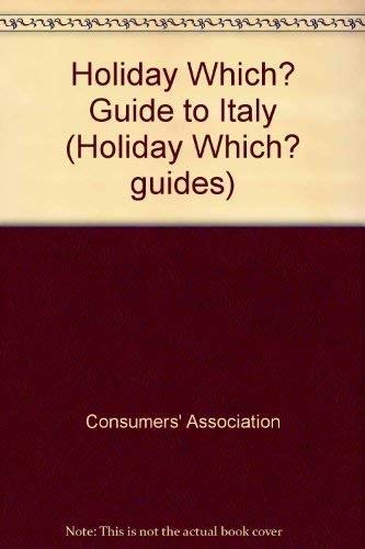 9780340504352: "Holiday Which?" Guide to Italy ("Holiday Which?" guides) [Idioma Ingls]