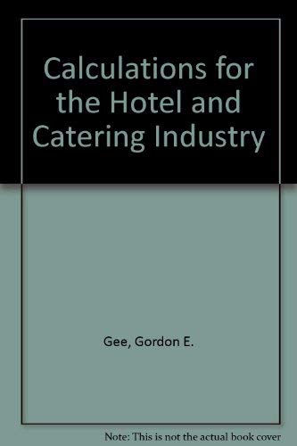 Beispielbild fr Calculations for the Hotel and Catering Industry zum Verkauf von WorldofBooks