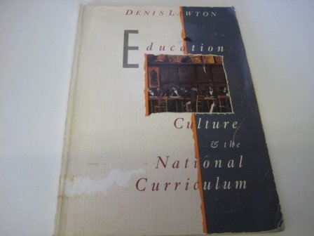 Imagen de archivo de Education Culture and the National Curriculum a la venta por WorldofBooks