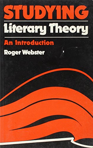 Beispielbild fr Studying Literary Theory: An Introduction zum Verkauf von WorldofBooks