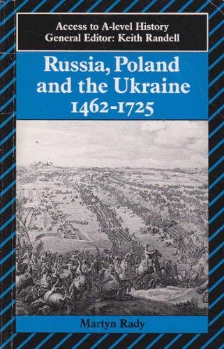 9780340507841: Czars, Russia, Poland and the Ukraine, 1462-1725 (Access to A-Level History S.)