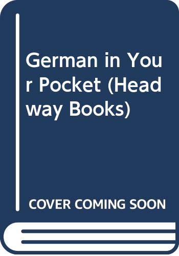 Stock image for German In Your Pocket for sale by WorldofBooks