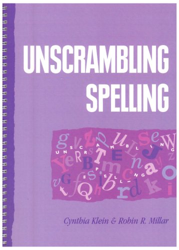 Stock image for Unscrambling Spelling for sale by Greener Books