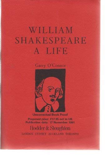Beispielbild fr William Shakespeare: A Life zum Verkauf von Reuseabook