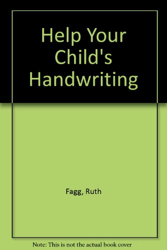 Beispielbild fr Help Your Child's Handwriting zum Verkauf von WorldofBooks