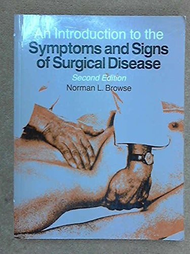 9780340528495: An Introduction to the Symptoms and Signs of Surgical Disease