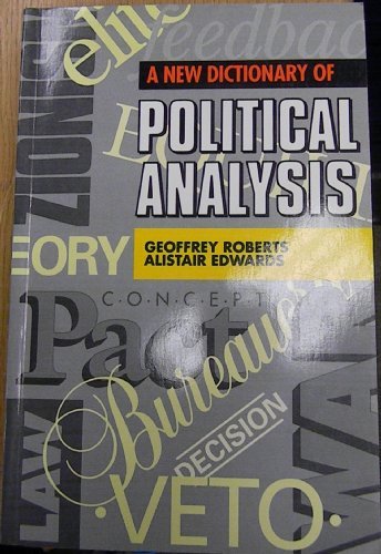 9780340528600: A New Dictionary of Political Analysis