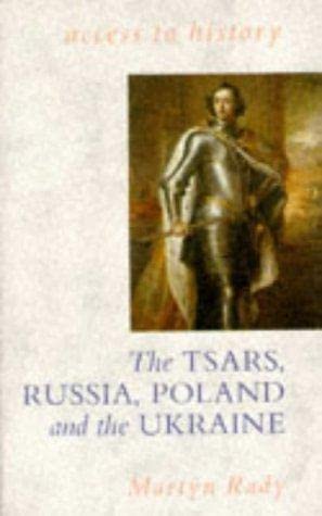 9780340532584: Czars, Russia, Poland and the Ukraine, 1462-1725