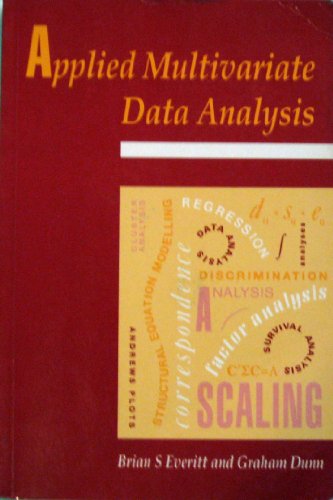 Stock image for APPLIED MULTIVARIATE DATA ANALYSIS for sale by Goldstone Books