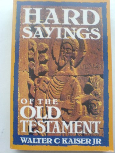 9780340546178: Hard Sayings of the Old Testament