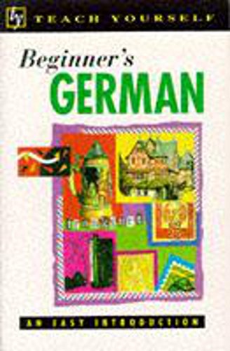 Imagen de archivo de Beginner's German a la venta por Better World Books