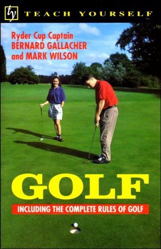 Imagen de archivo de Teach Yourself Golf a la venta por AwesomeBooks