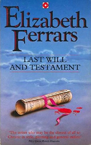 Imagen de archivo de Last Will and Testament a la venta por ThriftBooks-Dallas
