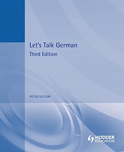 9780340566275: Let's Talk German: Pupil's Book 3rd Edition