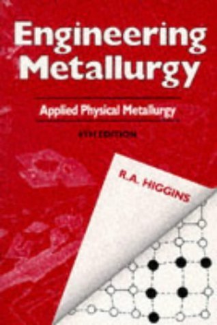 Beispielbild fr Engineering Metallurgy, Part 1: Applied Physical Metallurgy (Volume 1) zum Verkauf von Anybook.com