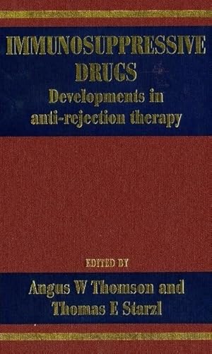 Imagen de archivo de Immunosuppressive Drugs: Developments in Anti-Rejection Therapy a la venta por ThriftBooks-Dallas