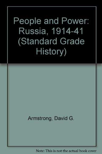 People and Power (Standard Grade History) (9780340571668) by David G. Armstrong