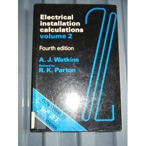 Stock image for Electrical Installation Calculations: v.2 for sale by Goldstone Books
