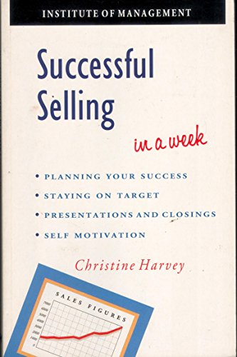 9780340575239: Successful Selling in a Week