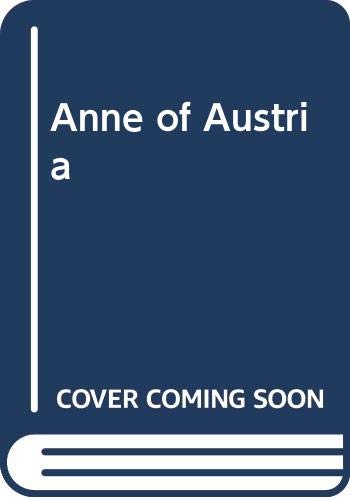 9780340575550: Anne of Austria