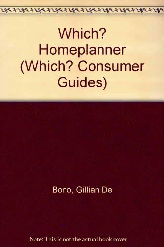 Imagen de archivo de "Which?" Homeplanner ("Which?" Consumer Guides) a la venta por WorldofBooks