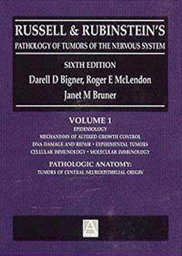 Stock image for Russell and Rubinstein's Pathology of Tumors of the Nervous System, 6Ed: 2 Volume Set (Hodder Arnold Publication) for sale by Bookmonger.Ltd