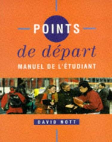 Stock image for Points De Depart: Student's Book (PDD) for sale by AwesomeBooks