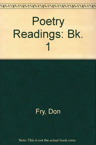 Poetry Readings (Bk. 1) (9780340588413) by Don Fry; Mike Torbe