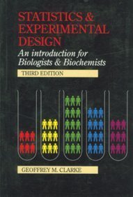 9780340593240: Statistics and Experimental Design: An Introduction for Biologists and Biochemists