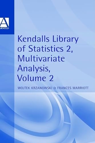 Beispielbild fr Multivariate Analysis: Classification, Covariance Structures And Repeated Measurements (Kendall`s Library of Statistics, Band 2) zum Verkauf von Buchpark