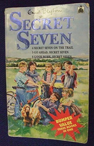 Imagen de archivo de Secret Seven Triple 4, 5 & 6: "Secret Seven on the Trail", "Go Ahead, Secret Seven", "Good Work, Secret Seven" (Knight Books) a la venta por AwesomeBooks