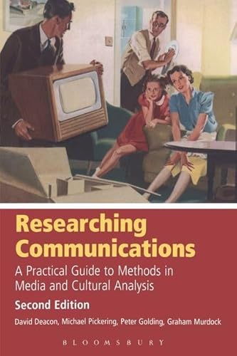 Imagen de archivo de Researching Communications: A Practical Guide to Methods in Media and Cultural Analysis a la venta por medimops