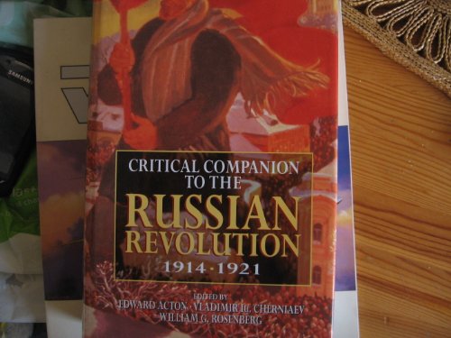 Beispielbild fr Critical Companion to the Russian Revolution 1914-1921 zum Verkauf von Reuseabook