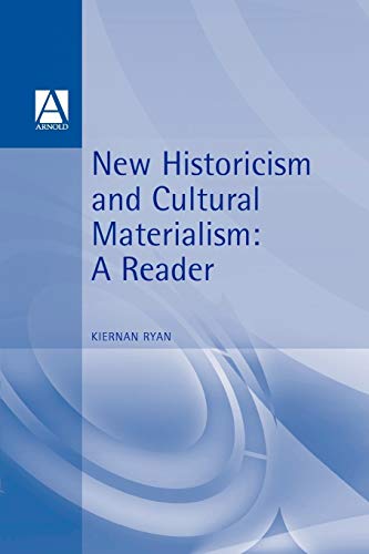 Imagen de archivo de New Historicism & Cultural Materialism: A READER PPR a la venta por AwesomeBooks
