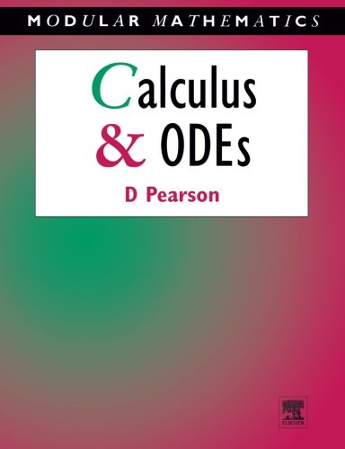 Beispielbild fr Calculus and ODEs (Modular Mathematics Series) zum Verkauf von Anybook.com
