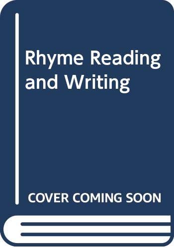 Imagen de archivo de Rhyme, Reading & Writing a la venta por AwesomeBooks